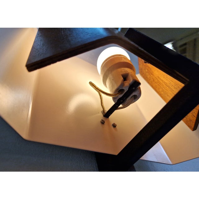 NX 121 Wall Light by Louis Kalff for Philips, 1960s For Sale - Image 9 of 13
