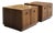 Mid Century Modern Vintage Walnut Nightstands -End Tables, 2 Pieces For Sale
