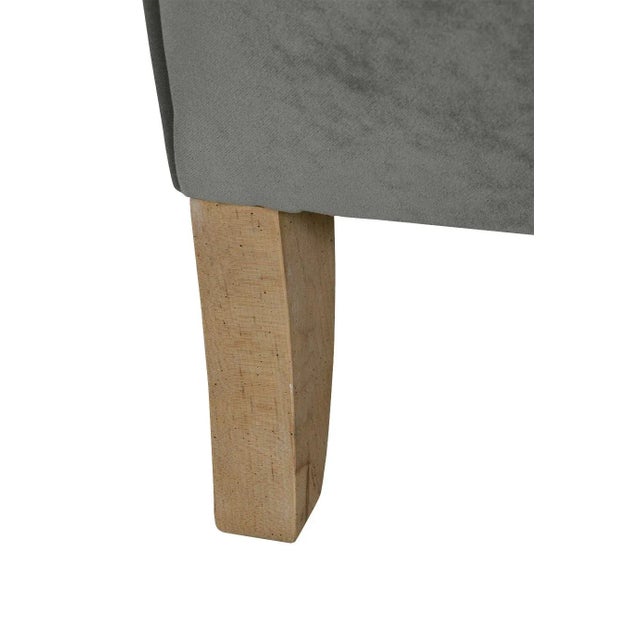 Greta Chair, Seal Velvet For Sale - Image 12 of 13