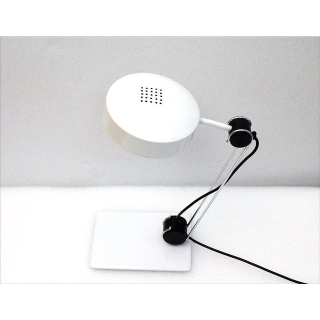 Industrial Mod. 665 Table Lamp from Martinelli Luce, 1970s For Sale - Image 3 of 14