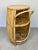 Bamboo Rattan Barrel Bar Cart Cabinet, Italy, 1960s For Sale - Image 4 of 13