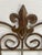 19th Century Hand Forged Wrought Iron Small Glass Insert Panel From New Orleans For Sale In Mobile - Image 6 of 7