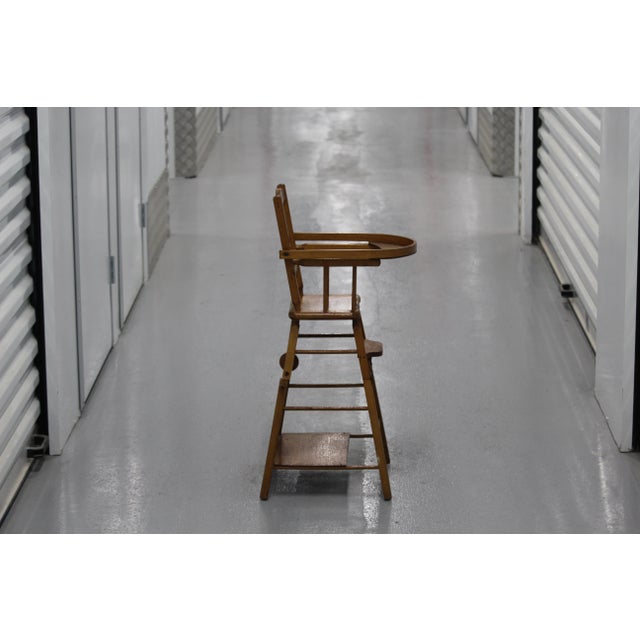 Wooden Doll High Chair, 1970s For Sale - Image 13 of 18