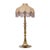 Buchanan Jute Fringed Scalloped Table Lamp, Natural/Light Pink For Sale In Los Angeles - Image 6 of 6