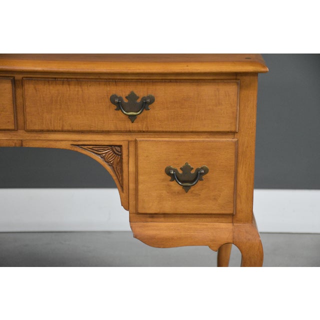 1960s Solid Maple Low Boy Dresser Vanity For Sale In Boston - Image 6 of 10