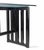 Vintage Art Deco Dining Table in Lacquered Wood and Crystal, Italy, 1970s For Sale - Image 4 of 9
