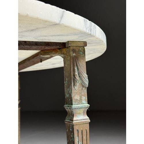 Vintage Marble Coffee Table For Sale - Image 12 of 18