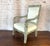 Cream French Directoire Child's Armchair For Sale - Image 8 of 8