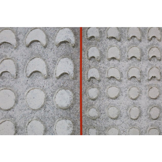 1990s Large Abstract Acrylic Painting by Listed Artist Paul Maxwell For Sale - Image 5 of 9