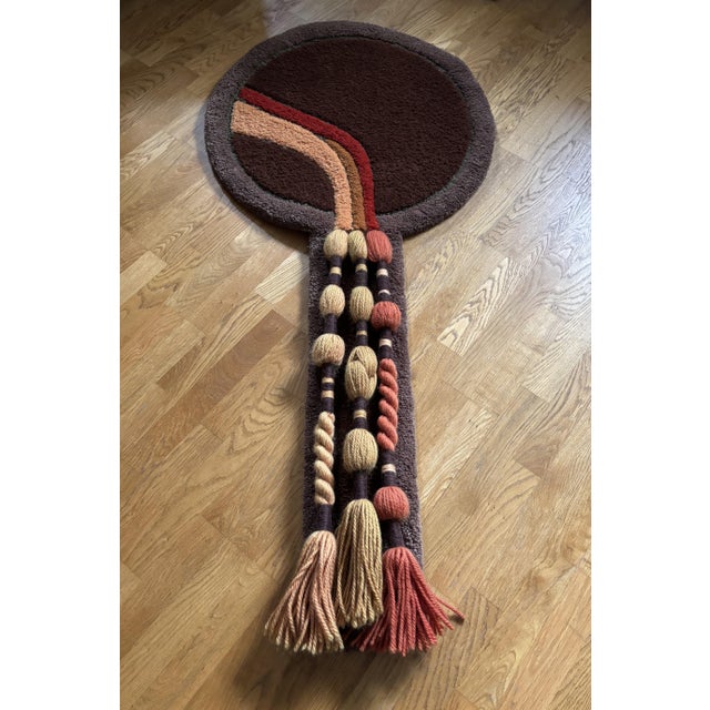 Vintage Rug by Ewald Kröner, 1970s For Sale - Image 6 of 9