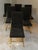 Suede and Gilded Steel Chairs, Italy, 1970s, Set of 6 For Sale - Image 16 of 18