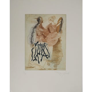 Miguel Condé, History Again, Original Engraving For Sale