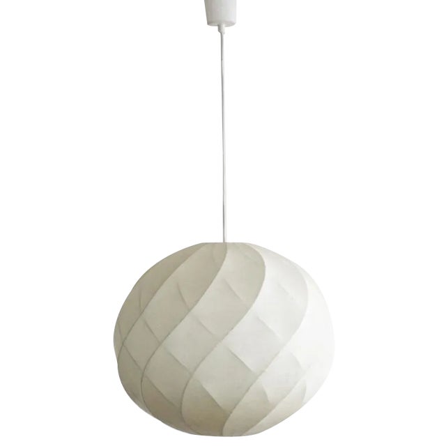 Space Age Cocoon Pendant Lamp by Panton, 1970s For Sale