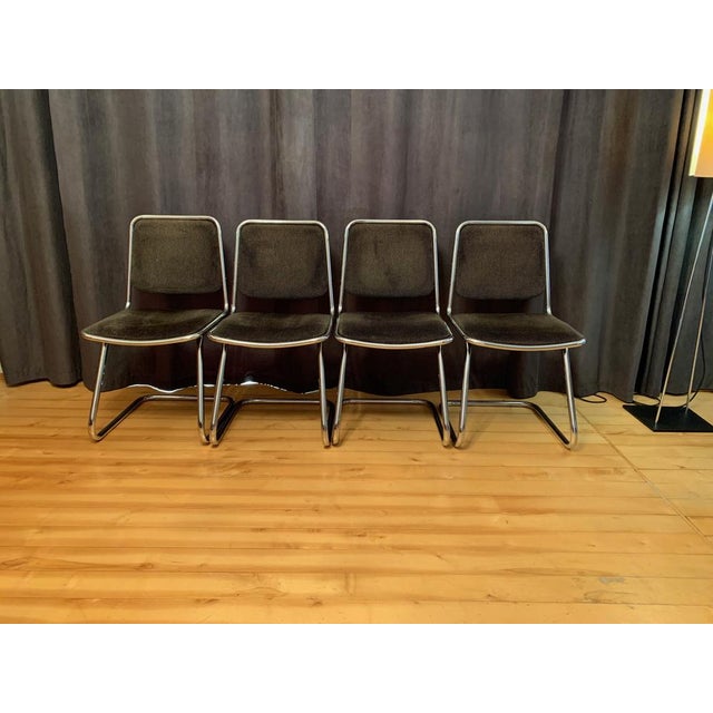 Italian Taro Chairs, 1970s, Set of 4 For Sale - Image 15 of 15