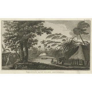 Cemetery on Amsterdam Island, 1785, Paper For Sale