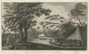 Cemetery on Amsterdam Island, 1785, Paper