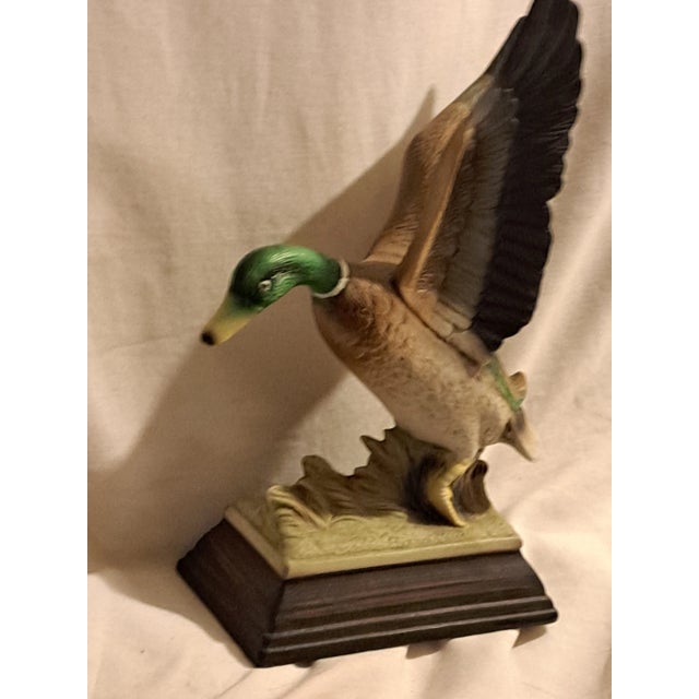 Midcentury Mallard Duck Statue For Sale - Image 9 of 12