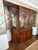 Early 21st Century Henredon Mahogany Inlaid Flame Regency Breakfront China Display Cabinet For Sale - Image 5 of 12