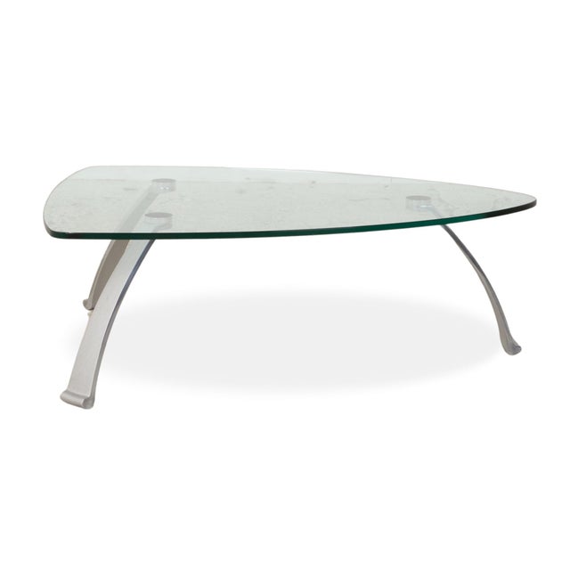 5021 Glass Coffee Table in Silver from Rolf Benz For Sale - Image 14 of 16