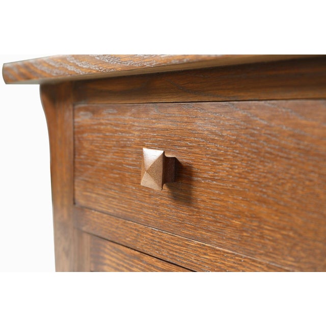 2020s Mission Oak Cabinet - Walnut For Sale - Image 5 of 10