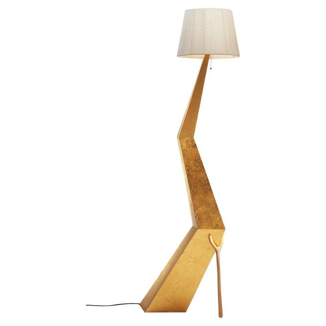 Surrealist Salvador Dali Gold Leaf Bracelli Sculpture Lamp by BD Barcelona Design For Sale - Image 11 of 11