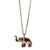 Symbol Of Luck Elephant Long Chain Necklace For Sale - Image 11 of 12