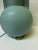 1980s Vintage Art Deco Style Mint Green Ceramic Table Lamp Base – 11.5" For Sale - Image 5 of 16