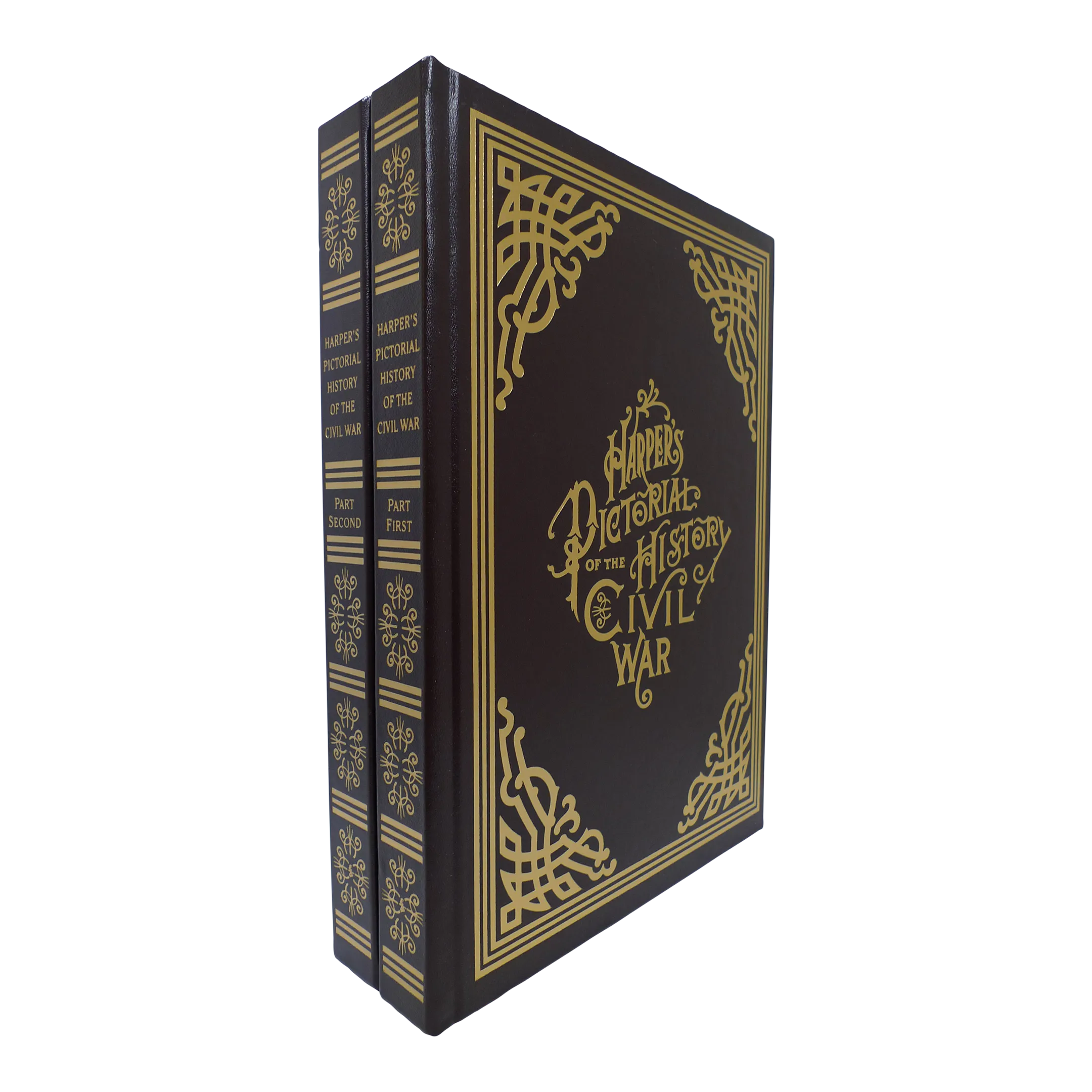 2000s Easton Press Leather Illustrated Folio Volume Set, Guernsey