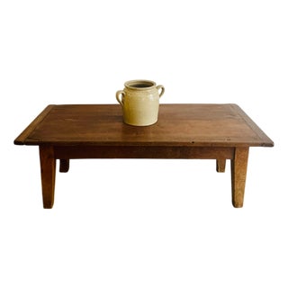 Antique Coffee Table in Oak For Sale