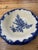 Blue Antique Ironstone Washing Basin/ Bowl For Sale - Image 8 of 8