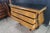Late 20th Century French Empire Biedermeier Oak Double Dresser Commode Console Chest Hidden Drawer For Sale - Image 6 of 15