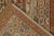 Textile Rug & Kilim’s European Style Deco Rug in Brown, Gold and Blue Geometric Pattern For Sale - Image 7 of 8