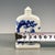 Chinese Vintage Blue & White Porcelain Snuff Bottle – Guiguzi Descending the Mountain Motif For Sale - Image 3 of 9