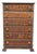 Edison Quarter Sawn Oak 6 Drawer Cylinder Cabinet & 43 Cylinders C1890, Attributed For Sale