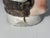 White Antique Staffordshire Head Penny Bank: 19th Century Porcelain Coin Bank For Sale - Image 8 of 10