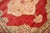 Red Antique Turkish Sivas Square Rug For Sale - Image 8 of 18