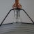 Metal French Art Deco Copper and Satin Glass Flush Mount Pendant, 1930s For Sale - Image 7 of 12