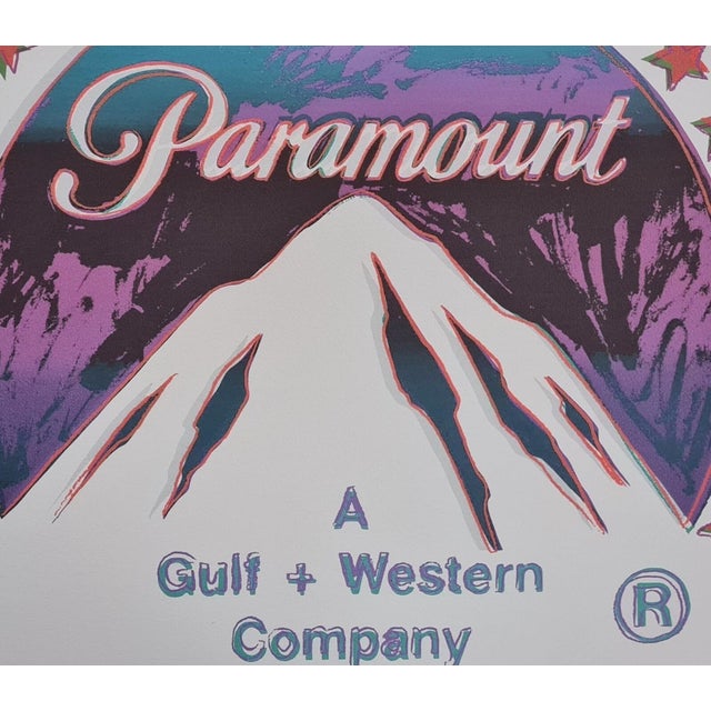 Andy Warhol After Andy Warhol, Paramount, 1980s, Lithograph For Sale - Image 4 of 9