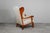 Biedermeier Wing Chair in Oak For Sale - Image 3 of 18