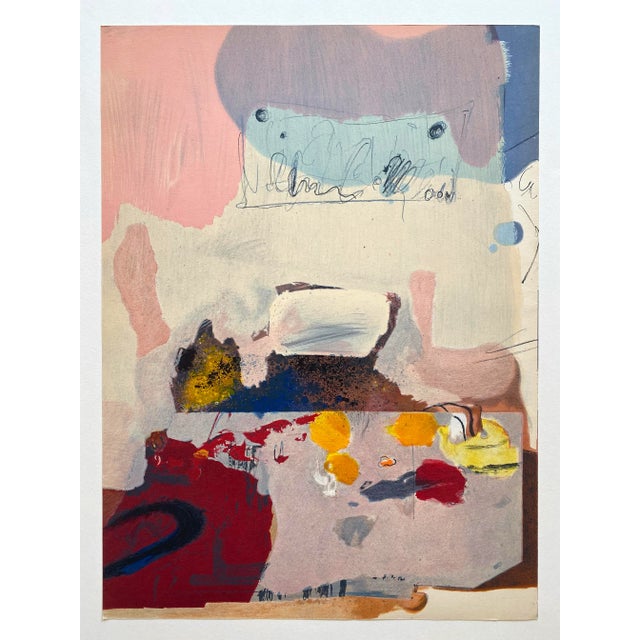 Paul Rebeyrolle Vintage 1967 Limited Edition Maeght Editeur Abstract Expressionist French Lithograph Print For Sale - Image 13 of 13