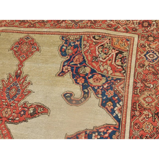 Textile 1880s Antique Persian, Malayer Rug-4’1’x6’11" For Sale - Image 7 of 13