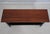 1980s Ethan Allen 2 Tier Mission Style Console Table For Sale - Image 5 of 13