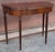 A Late 19th Century Sheraton Mahogany Flip Top Card table Console Table. Pure Mahogany. Recently refinished. Measures 36"...