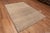 Beautiful Soft Cream Color Modern Tribal Checkerboard Design Wool Pile Area Rug, Country Of Origin: Central Asia, Circa...