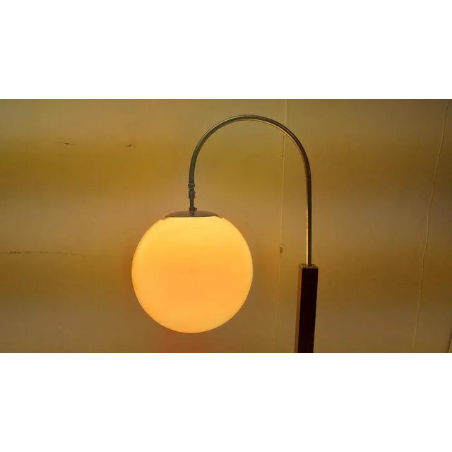Bauhaus Floor Lamp by Halabala, Czechoslovakia, 1930s For Sale - Image 3 of 7