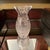 Glass Mid 20th Century Small Crystal Vase For Sale - Image 7 of 11