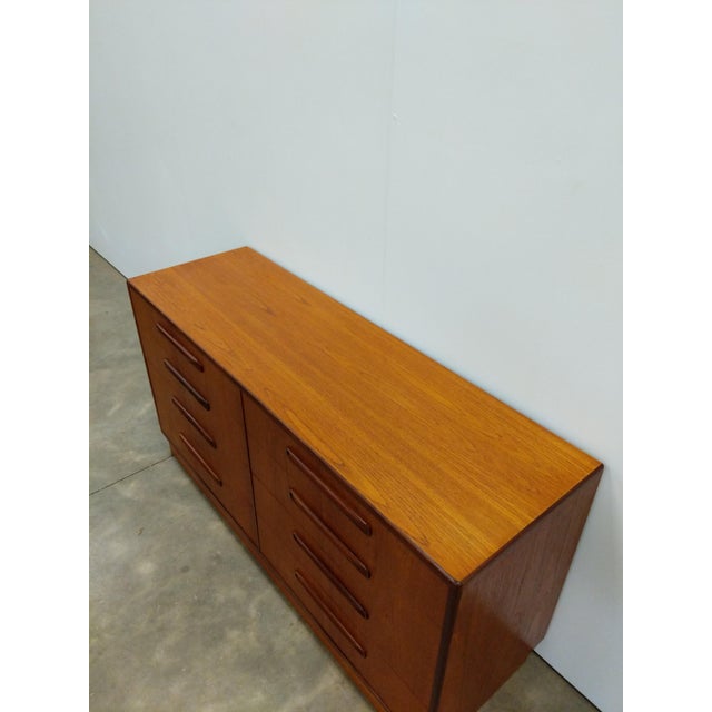 Wood Vintage Mid Century Modern Teak Dresser by G Plan For Sale - Image 7 of 7