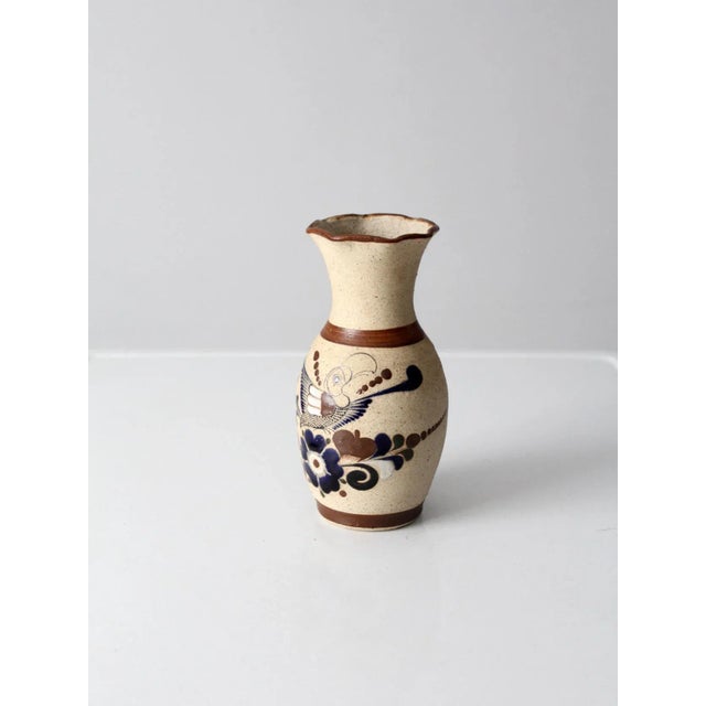 Ceramic Vintage Tonala Vase For Sale - Image 7 of 10