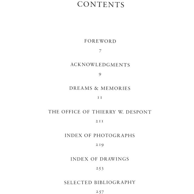 DESPONT, Thierry W. Marquand Books, Inc. 2000 16 1/2" x 12" This private edition of 500 commemorates the twentieth...