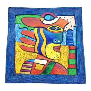 Clemens Briels, Yellow Beard of Vegas, 2000, Acrylic on Venice